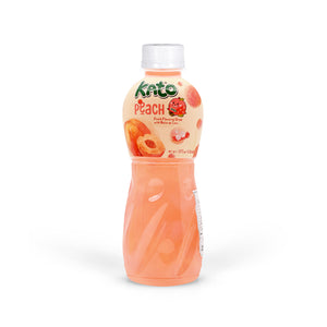 Kato - Peach Juice With Nata De Coco 320Ml (24/Carton)