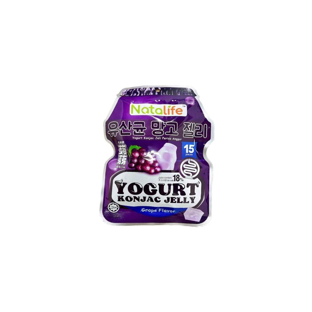 Natalife - Konjac Jelly Yogurt & Grape 300Gr (24/Carton)