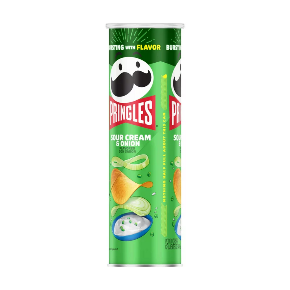 Pringles Sour Cream & Onion 5.5 Oz (14/Carton)