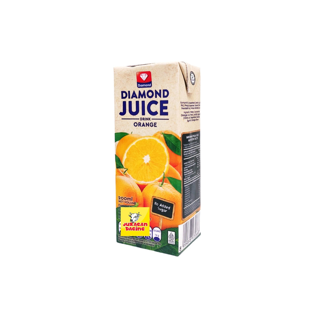 Diamond - Juice Uht Orange 200Ml(24/Carton)