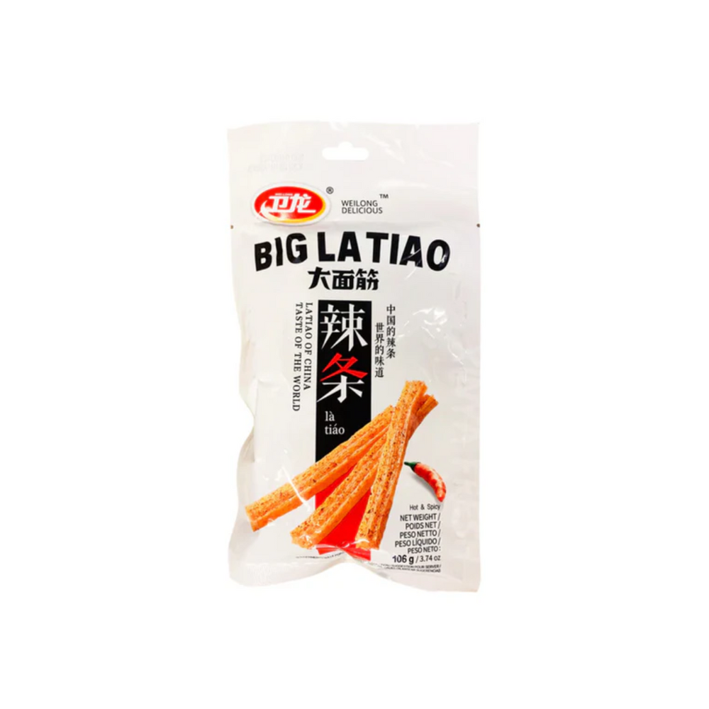 Weilong - Big Latio Hot & Spicy 106Gr (10/Carton)