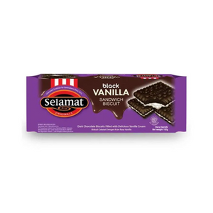 Selamat - Biscuit Black Vanilla 102Gr (6/Carton)