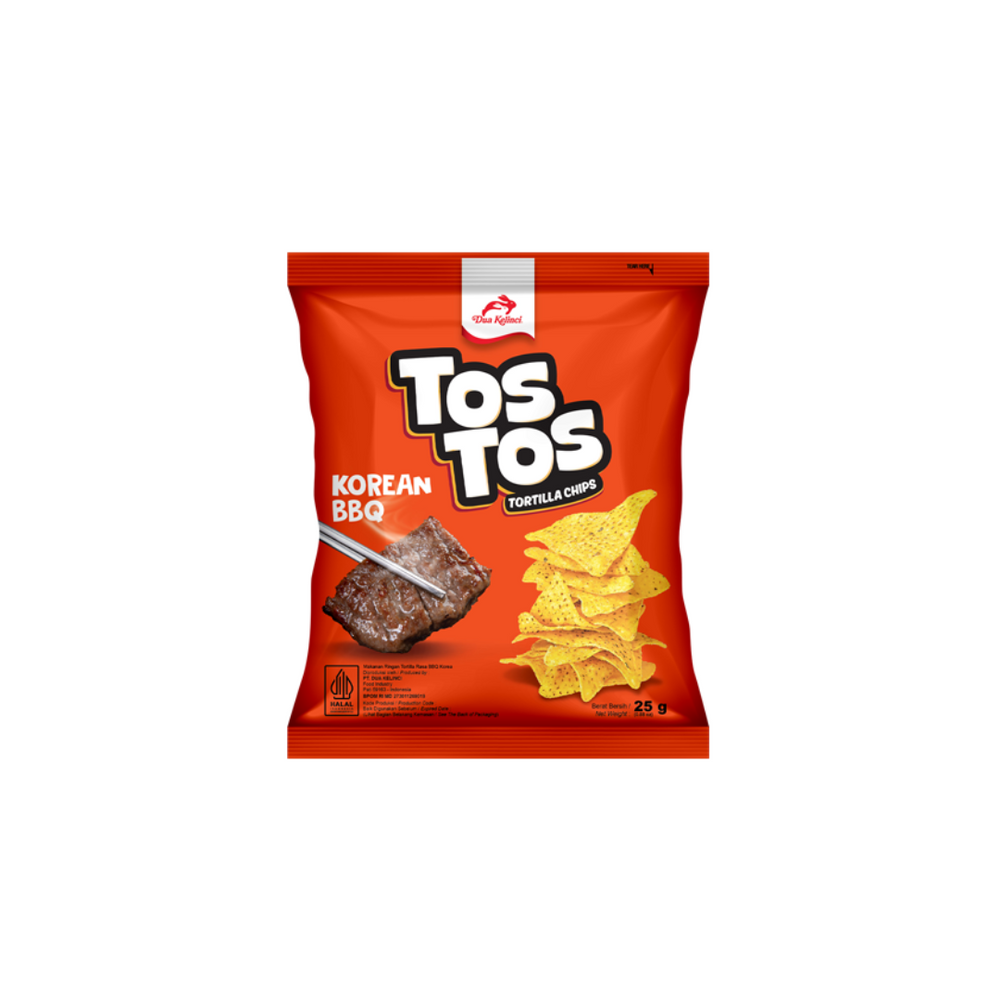 Tos Tos - Korean Bbq 25Gr (60/Carton)