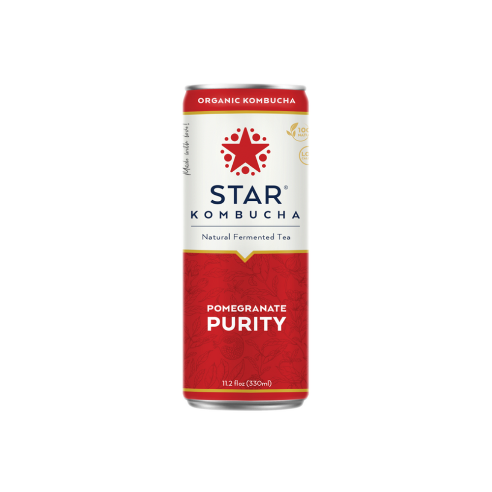 Star Kombucha Pomegranate Purity 250Ml (12/Carton)