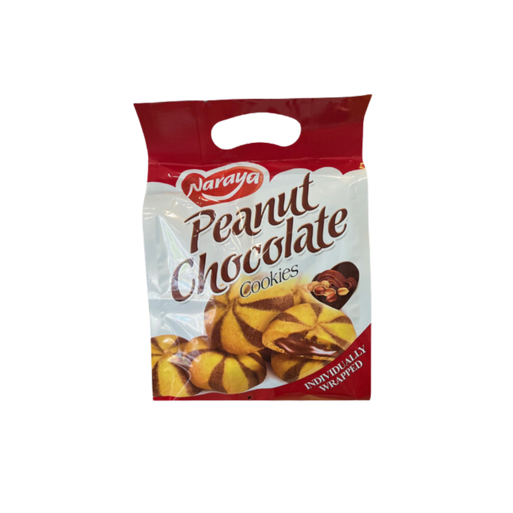 Naraya Cookies Peanut Chocolate 280Gr (12/Carton)