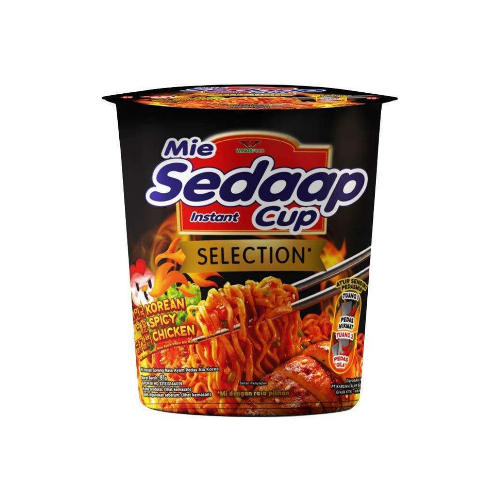 Mie Sedaap Cup - Korean Spicy Chicken 85Gr (12/Carton)