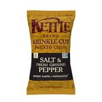 Kettle Chips - Krinkle Cut Salt & Pepper 141Gr (15/Carton)