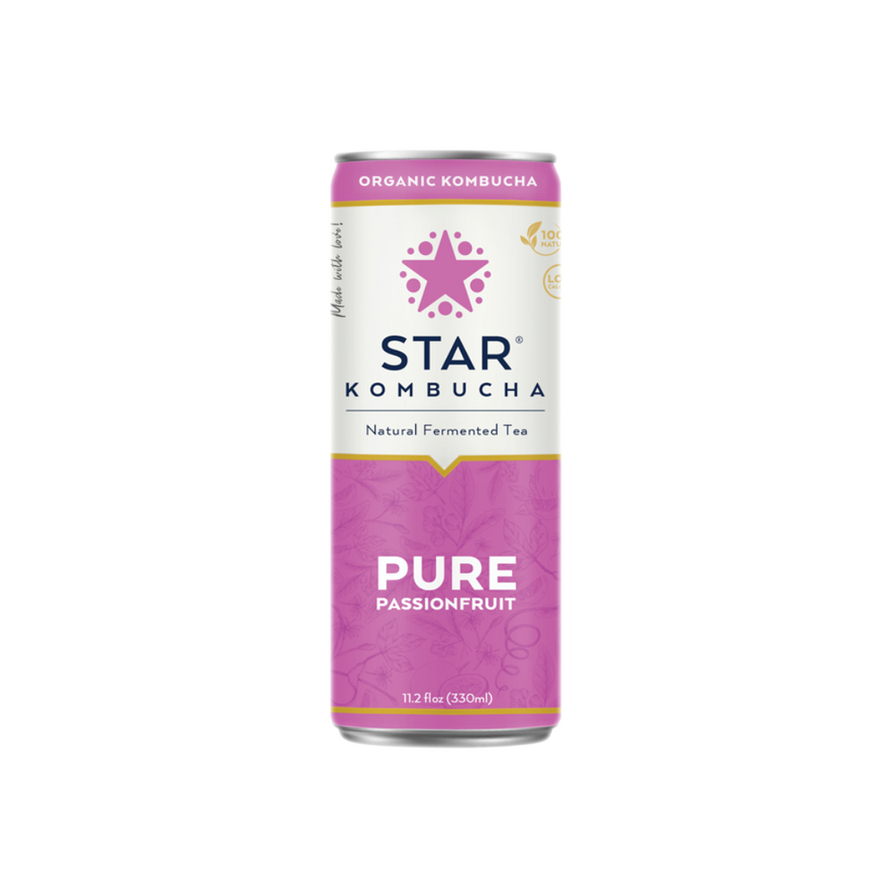 Star Kombucha Pure Passionfruit 250Ml (12/Carton)