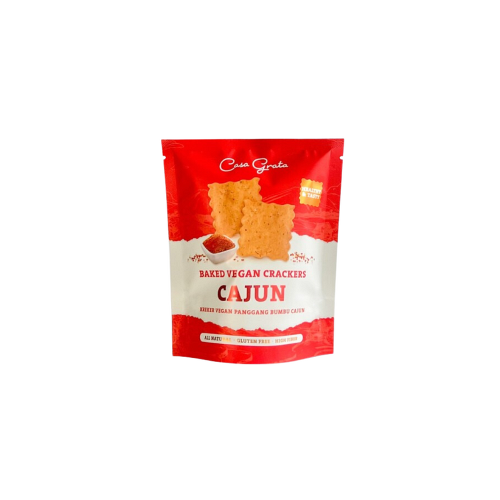 Casa Grata - Crackers Cajun 20Gr (48/Carton)