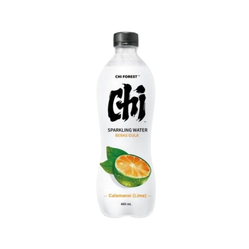 Chi Forest - Sparkling Water Calamansi (Lime) 480Ml (15/Carton)