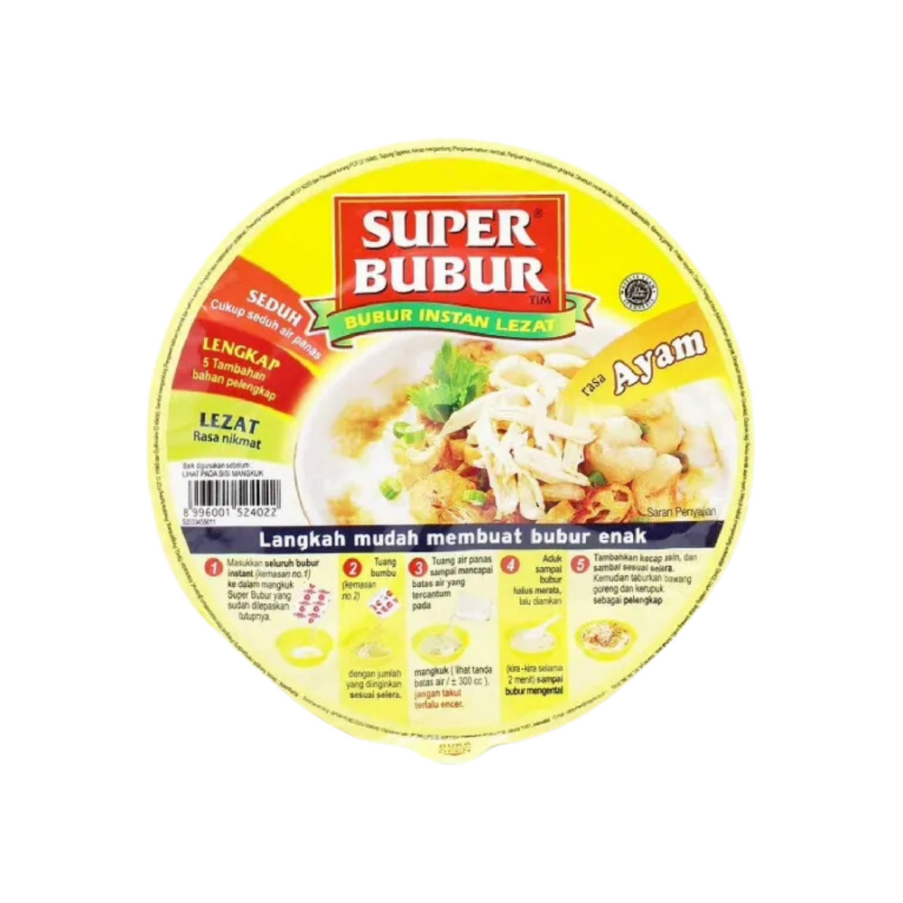 Super Bubur Ayam Cup 64Gr (24/Carton)