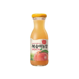 Woongjin - Peach Flavour Drink 180Ml (24/Carton)