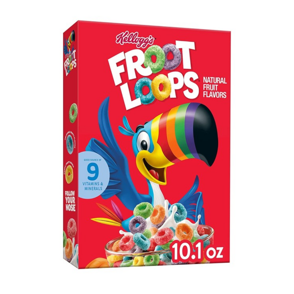 Kelloggs - Froot Loops Cereal 10.1Oz (12/Carton)