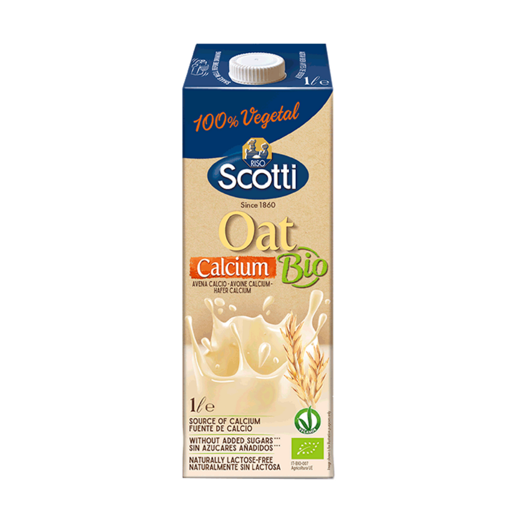 Riso Scotti - Oat Calcium 1000Ml (10/Carton)