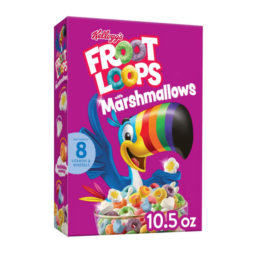 Kelloggs - Froot Loops Marshmallow 10.5Oz (12/Carton)