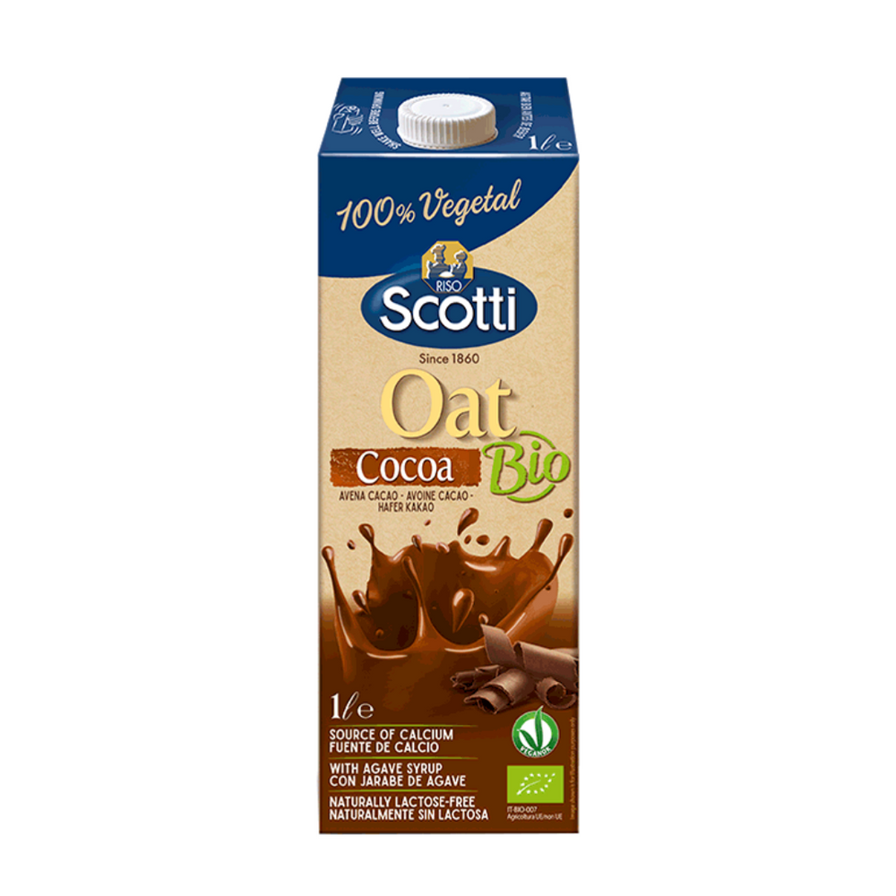 Riso Scotti - Oat Cocoa 1000Ml (10/Carton)