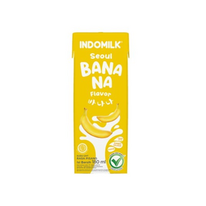 Uht Indomilk Seoul Banana 180Ml (30/Carton)