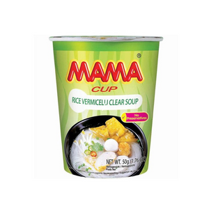 MAMA - Cup Rice Vermicelli Clear Soup 50Gr (24/Carton)