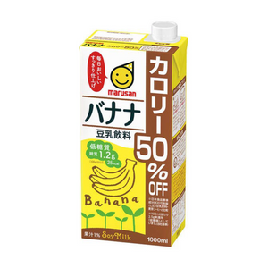 Marusan - Soymilk Banana 1000Ml (12/Carton)