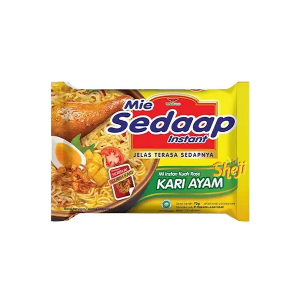 Mie Sedaap - Kari Ayam 72Gr (40/Carton)