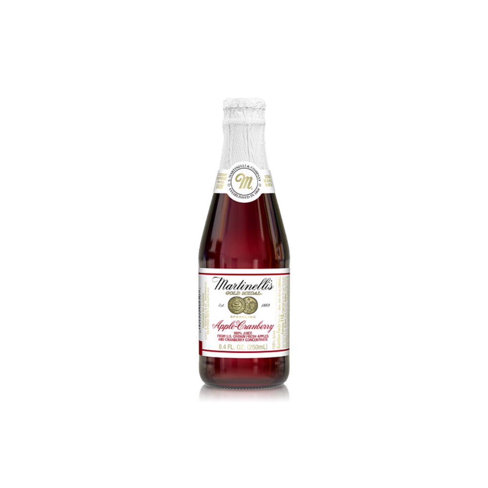 Martinelli's Sparkling Apple Cranberry Juice 8.4 fl Oz (12/Carton)