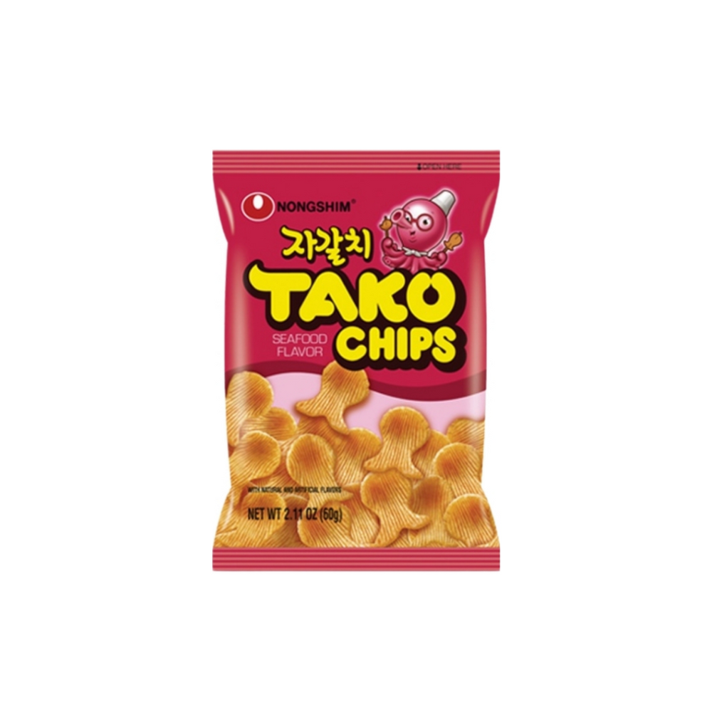 Nongshim - Tako Chips 60Gr (20/Carton)
