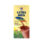 Ultra Susu Cair Uht Steril Chocolate Tpk 1000Ml (12/Carton)