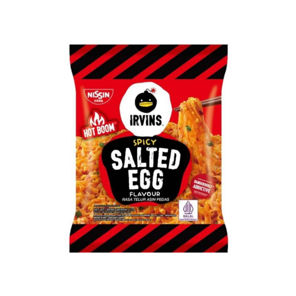 Nissin - Irvins Spicy Salted Egg 117Gr (ISSD) (30/Carton)