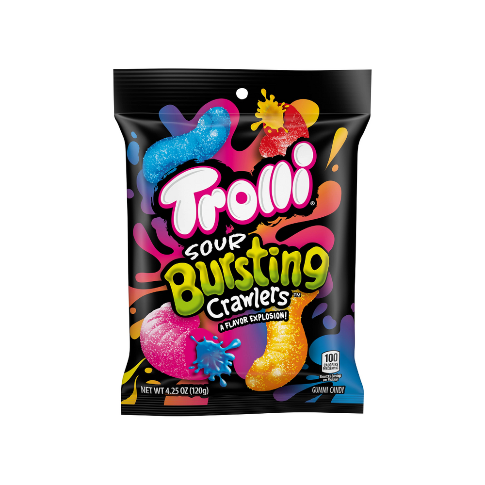 Trolli - Sour Bursting Crawlers 4.25Oz (12/Carton)