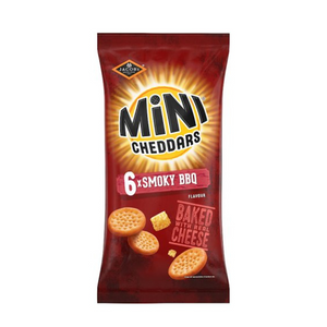 Jacobs - Mini Cheddars Bbq 6Pk 138Gr (12/Carton)