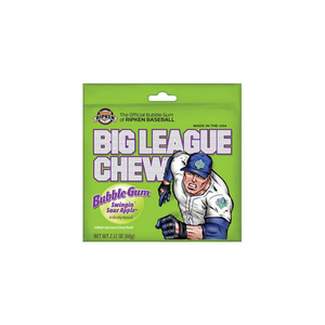 Big League - Chew Sour Apple 2.12Oz (12/Carton)