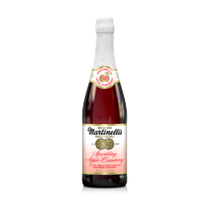 Martinelli's Sparkling Apple-Cranberry 25.4 fl Oz (12/Carton)