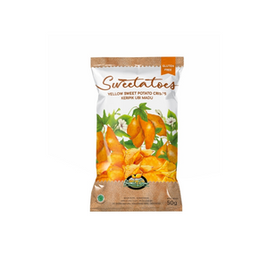 Sweetatoes - Yellow Sweet Potato Chips 50Gr (24/Carton)
