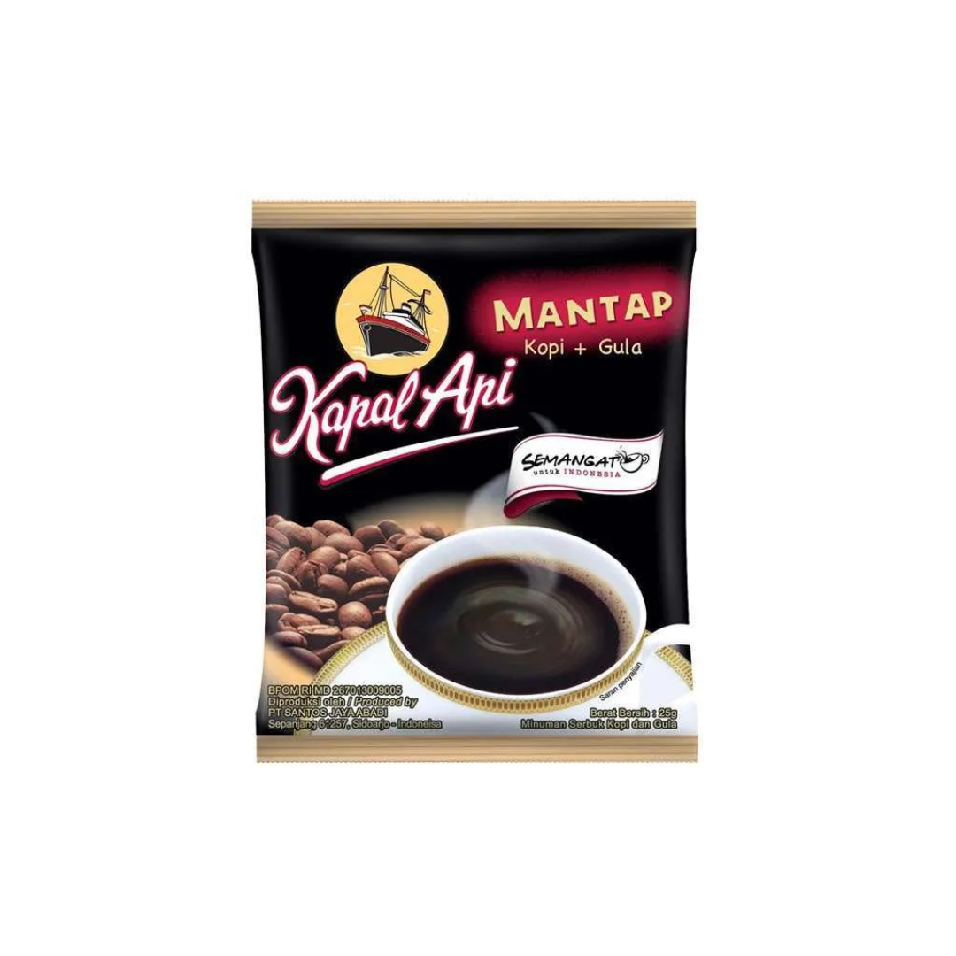 Kapal Api - Gula Rasa Mantap 25Gr (120/Carton) – Tasty Snack Indonesia