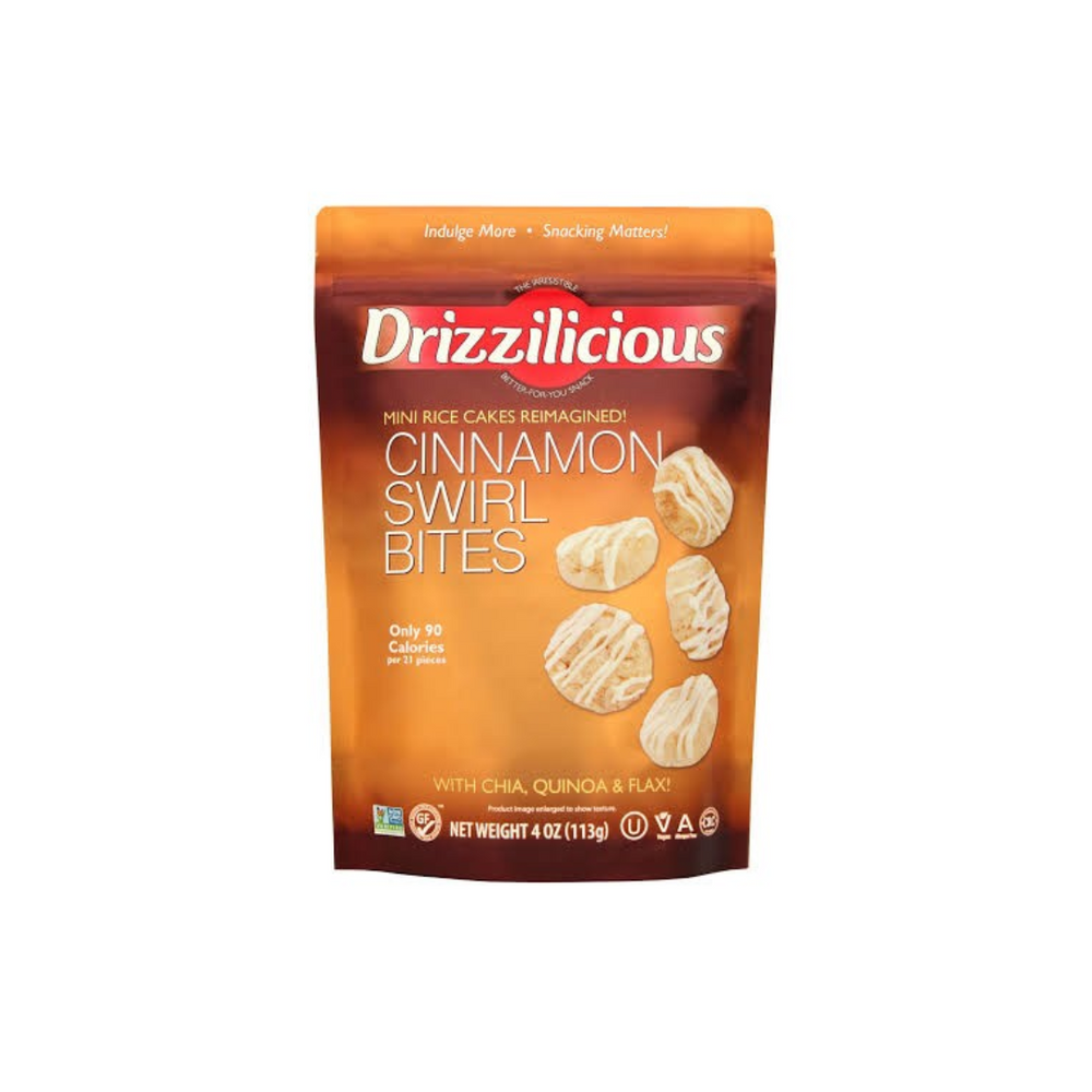 Drizzilicious - Cinnamon Swirl Bites 4Oz (12/Carton)
