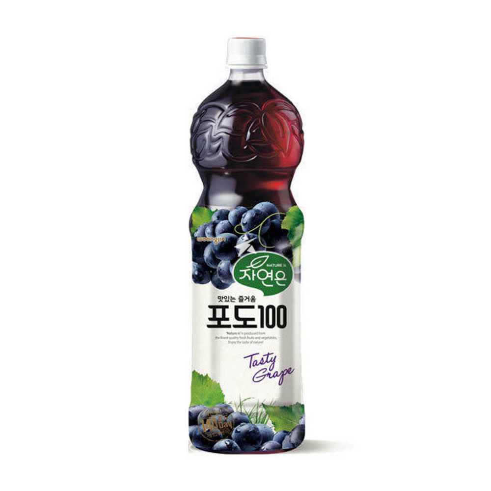 Woongjin - Grape Flavor Drink 1.5L (12/Carton)