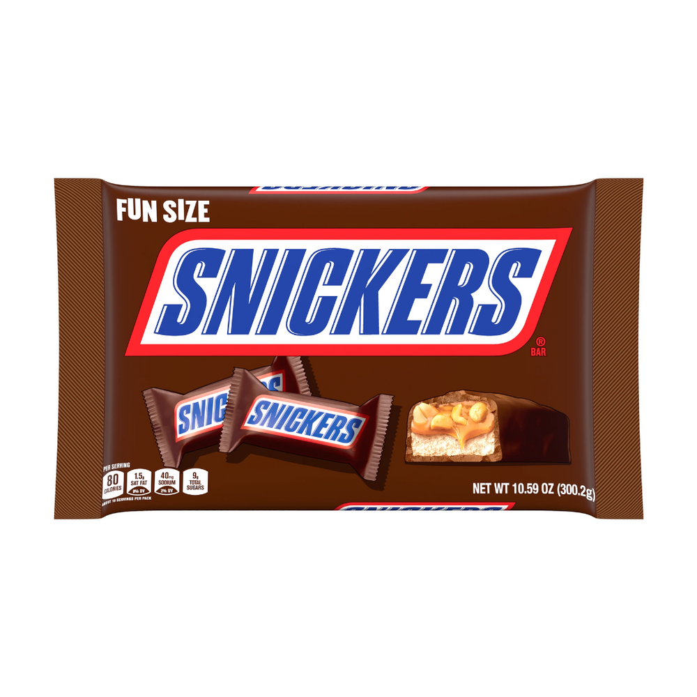 Snickers - Fun Size 10.59Oz (12/Carton)