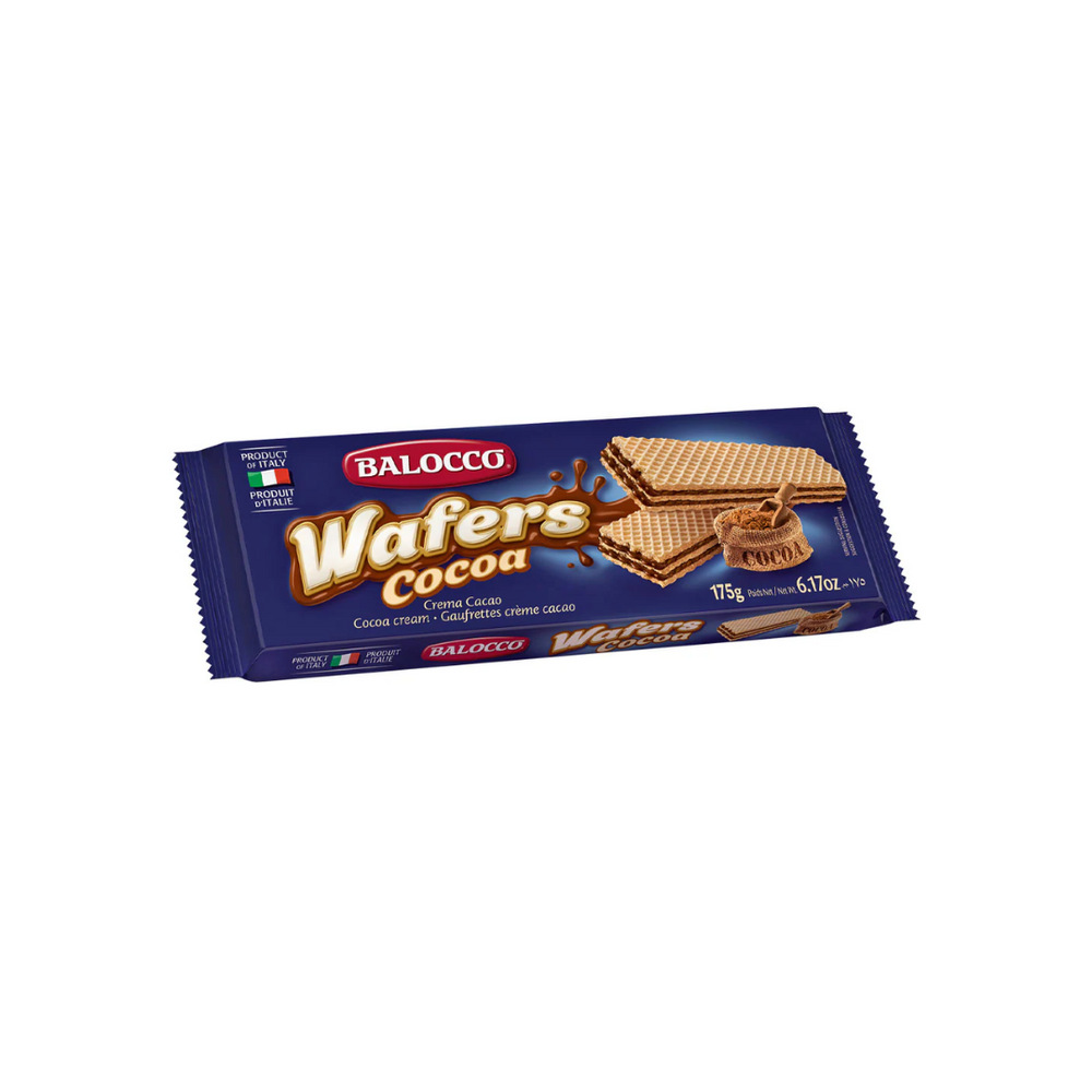 Balocco - Cocoa Wafers 175Gr (12/Carton)