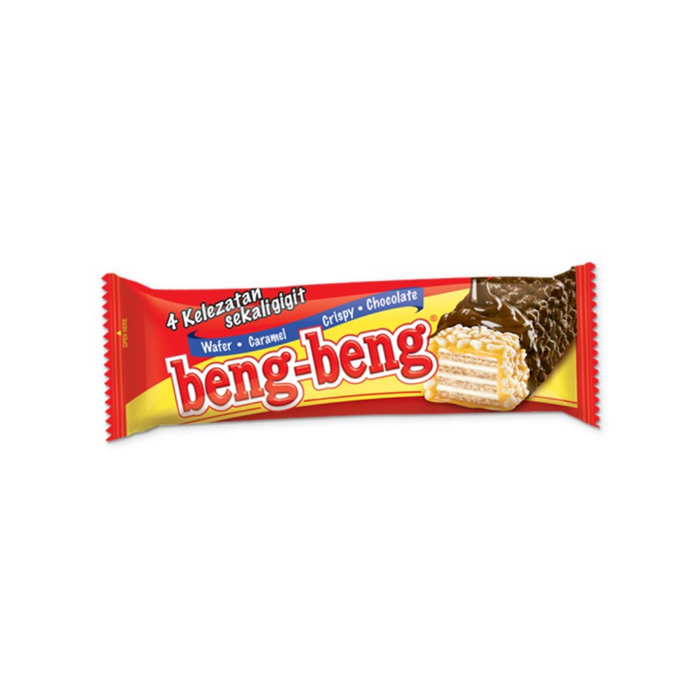 Beng Beng-Beng - Wafer Chocolate Box 17X25Gr (8/Carton) – Tasty Snack Indonesia