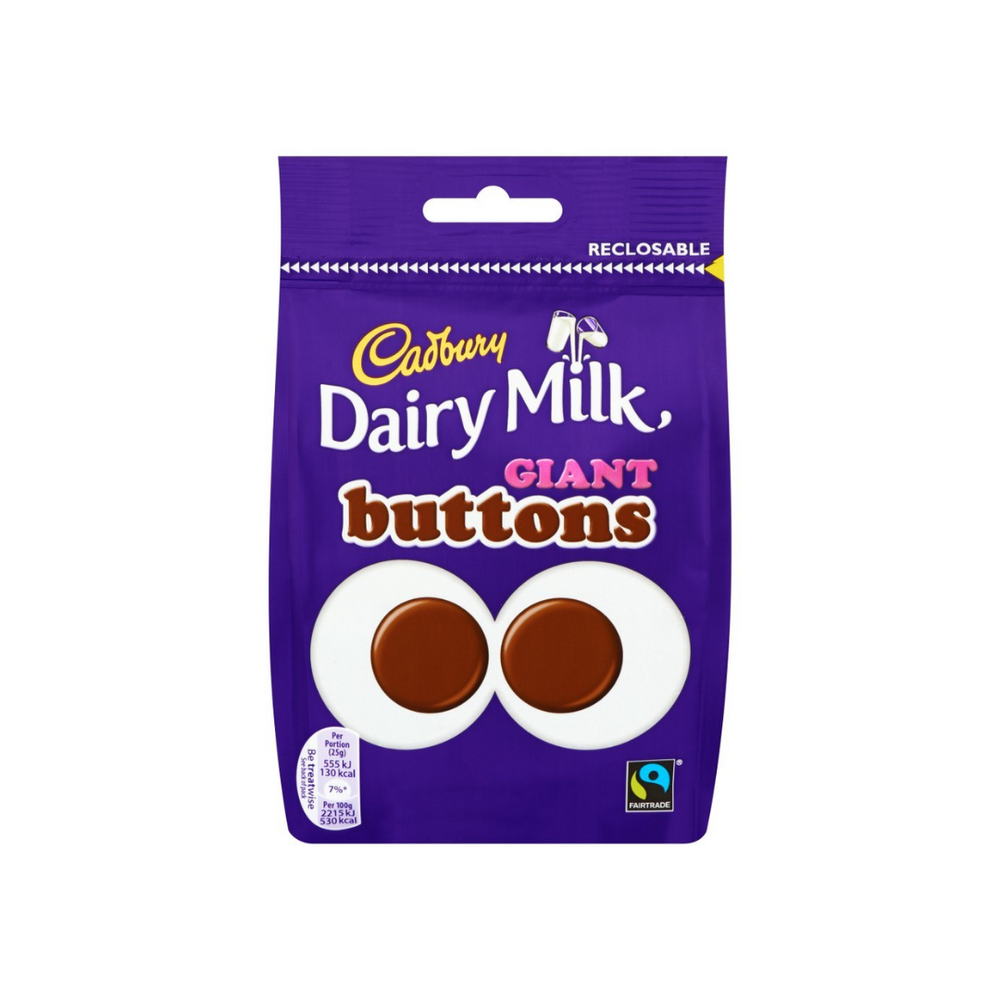 Cadbury - Giant Buttons 119Gr (10/Carton)