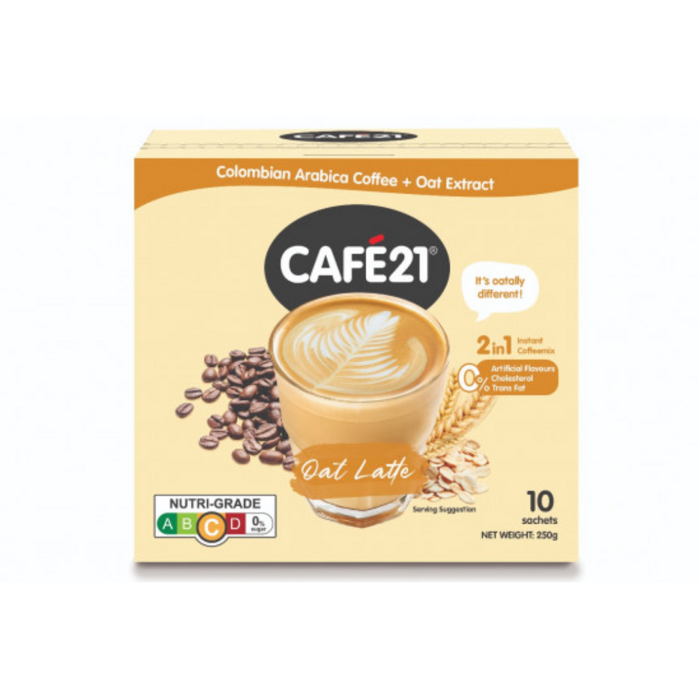 Café 21 - Oats Latte 10'S (24/Carton)