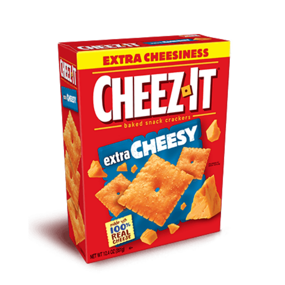 Cheez It Extra Cheesy 12.4 Oz (12/carton)