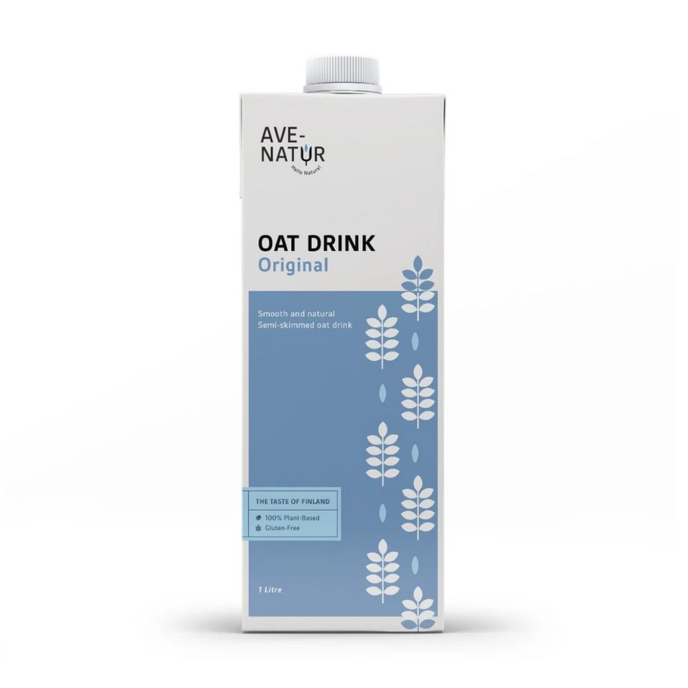 Ave-Natur - Oat Drink Original 1000Ml (10/Carton) – Tasty Snack Indonesia