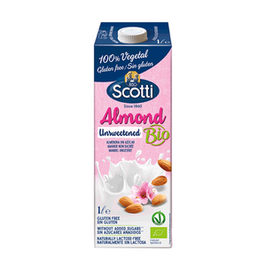 Riso Scotti - Almond Unsweetened 1000Ml (10/Carton)