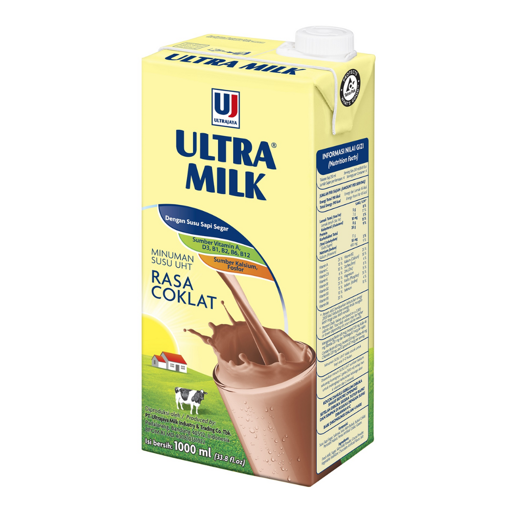 Uht B Ultra - Susu UHT Steril Chocolate Tpk 1000Ml (12/Carton) – Tasty Snack ...
