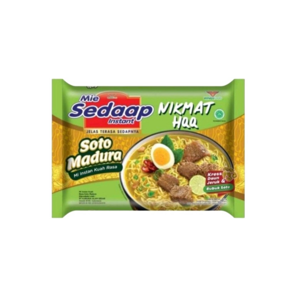 Mie Sedaap - Soto Madura 82Gr (40/Carton)