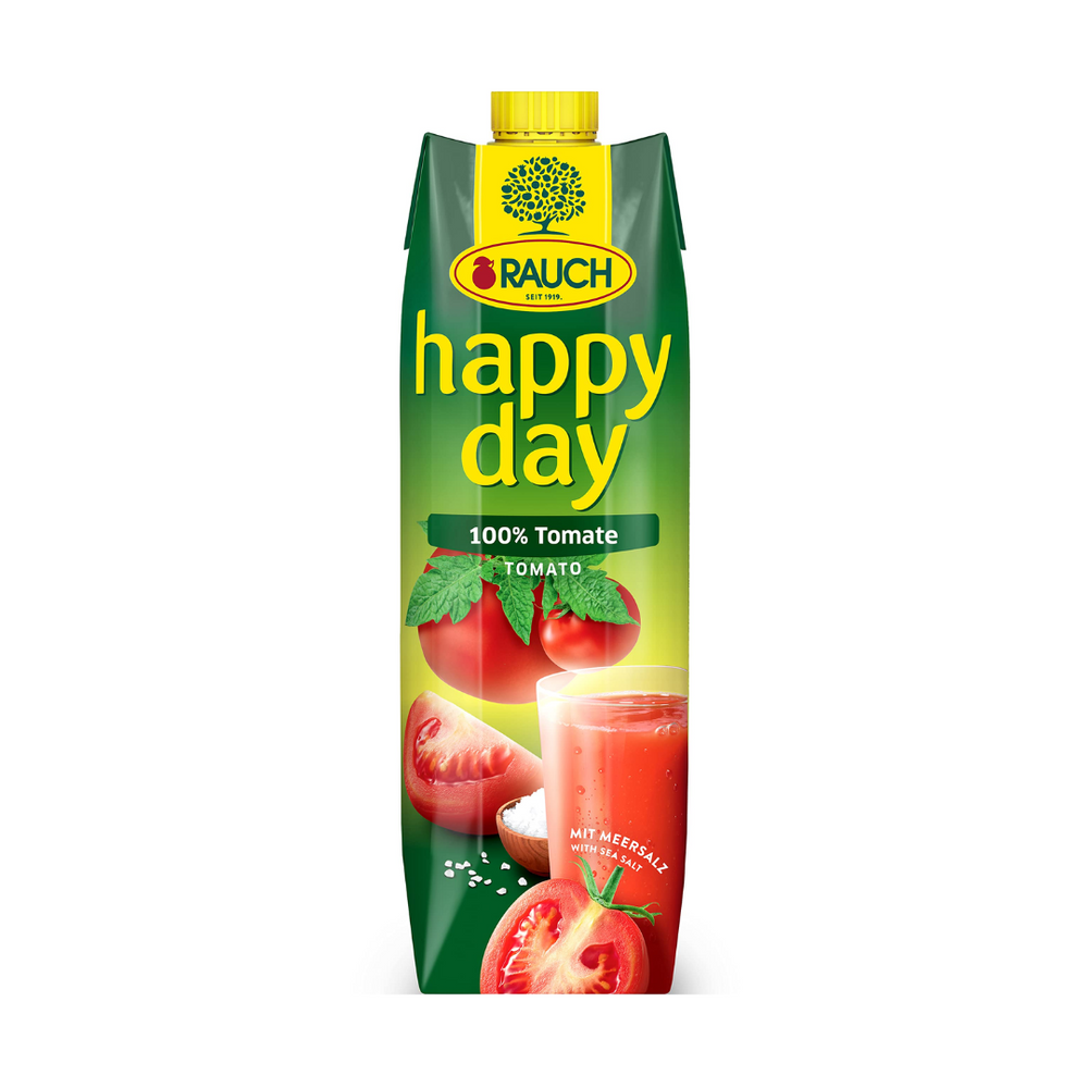 Happy Day - Fruit Juice Tomato 1000Ml (12/Carton)