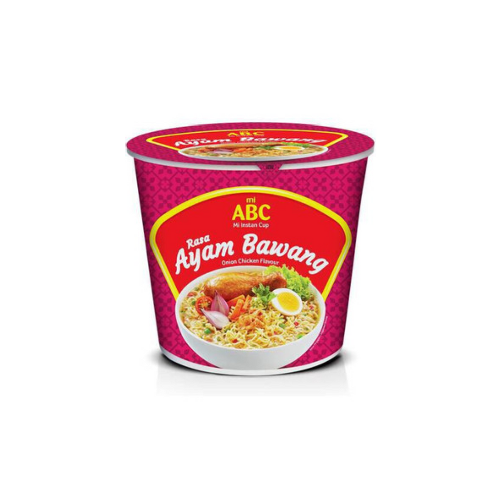 ABC - Mie Ayam Bawang Cup 60Gr (12/Carton)