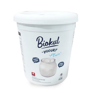 Biokul - Stirred Yogurt Plain 1000Ml (4/Carton)