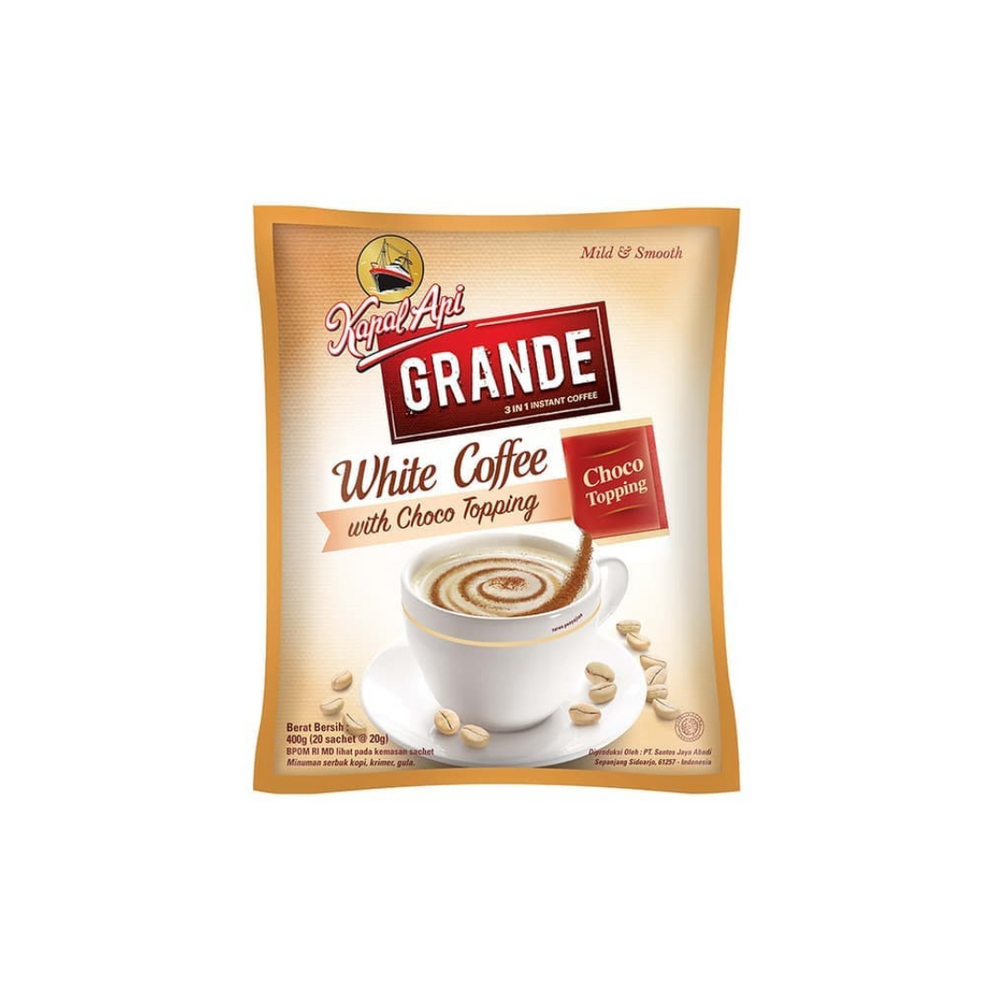 Kapal Api - Grande White Coffee Topping 20Gr (120/Carton)